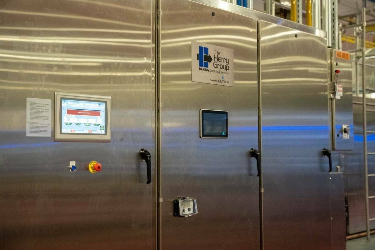 THG equipment control enclosure with operator display