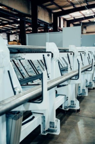 Fabricated equipment frames