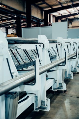 Fabricated equipment frames